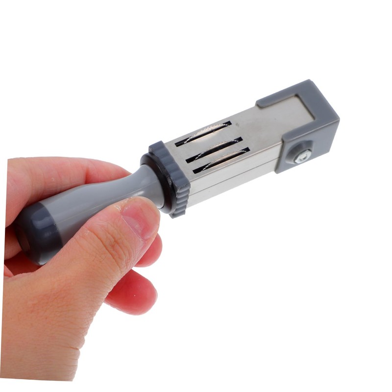 Operitacx Self Ink Date Stamp for Office School Metal Date