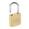Burg-Wächter Duo 222 20 SB Padlock Set, Brass, Bügelstärke: 3,5