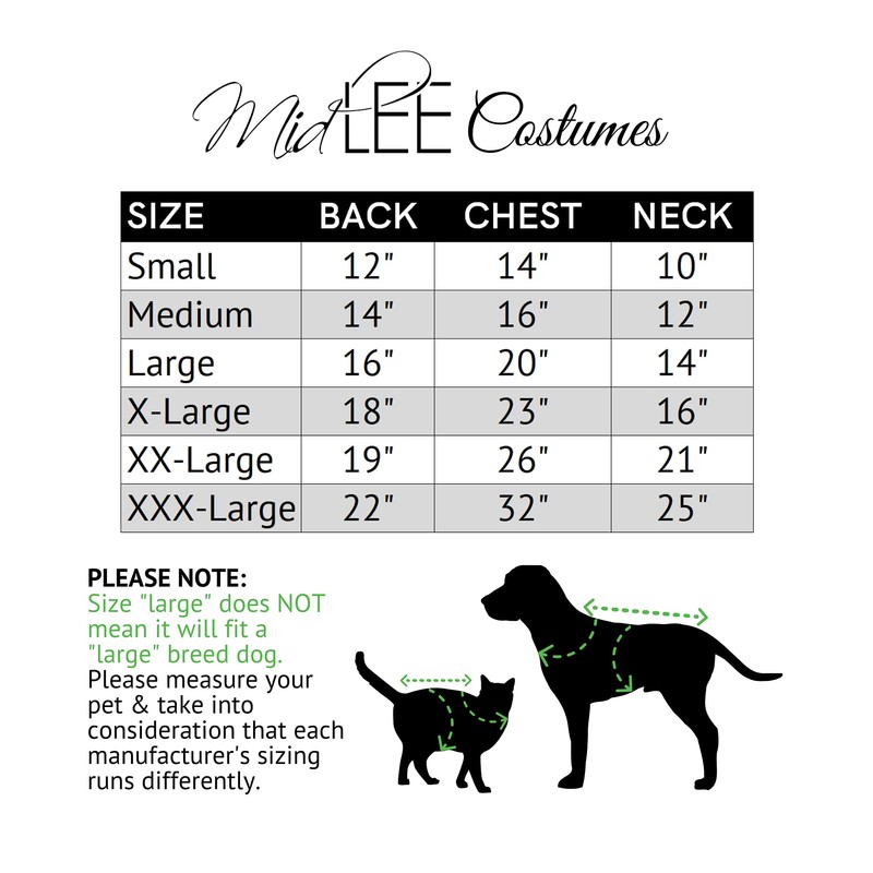 Midlee Clown Dog Costume