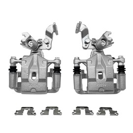 Forlevlaep 18B5002 18B5003 2Pcs Rear Brake Caliper Left +Right for ford Fusion 2006-2012 for Lincoln Mkz 2007-2012 for Lincoln Zephyr 2006, for Mazda 6 2006-2013 for Mercury Milan 2006-2011
