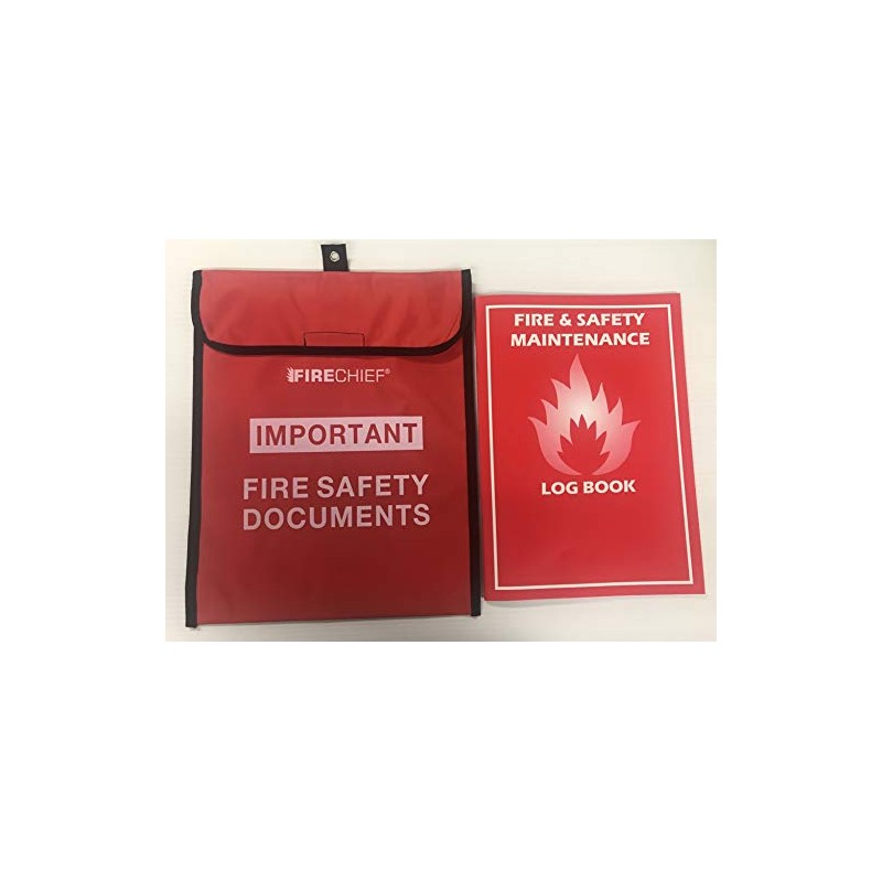 FIRE SAFETY DOCUMENT HOLDER FABRIC COMPLIANT LANDLORD RETAIL HEALTH &