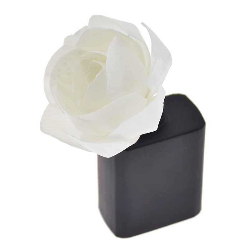 LOOGOOL 2Pcs Flower Head Diffusers with Cotton Wick for Home