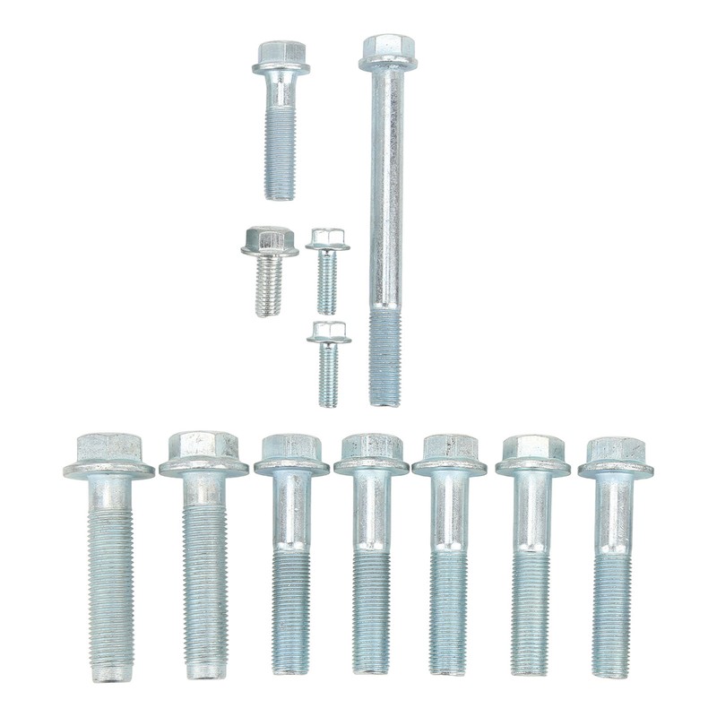 12PCS Transmission Bolt Kit Complete Metal Replacement for Acura B16