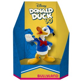 Donald Duck Bullyland 15089-90 Years Toy Figure, Approx. 6.4 cm, Accurate to Detail, PVC-Free, as a Small Gift for Children from 3 Years