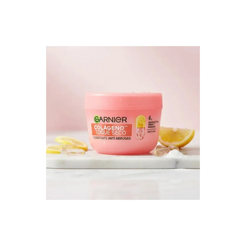 Crema Facial Garnier Colágeno Toque Seco Anti Arrugas 85 G