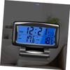 CHILDWEET Mechanical Car Thermometer Night Light Dual Temperature Gauge for