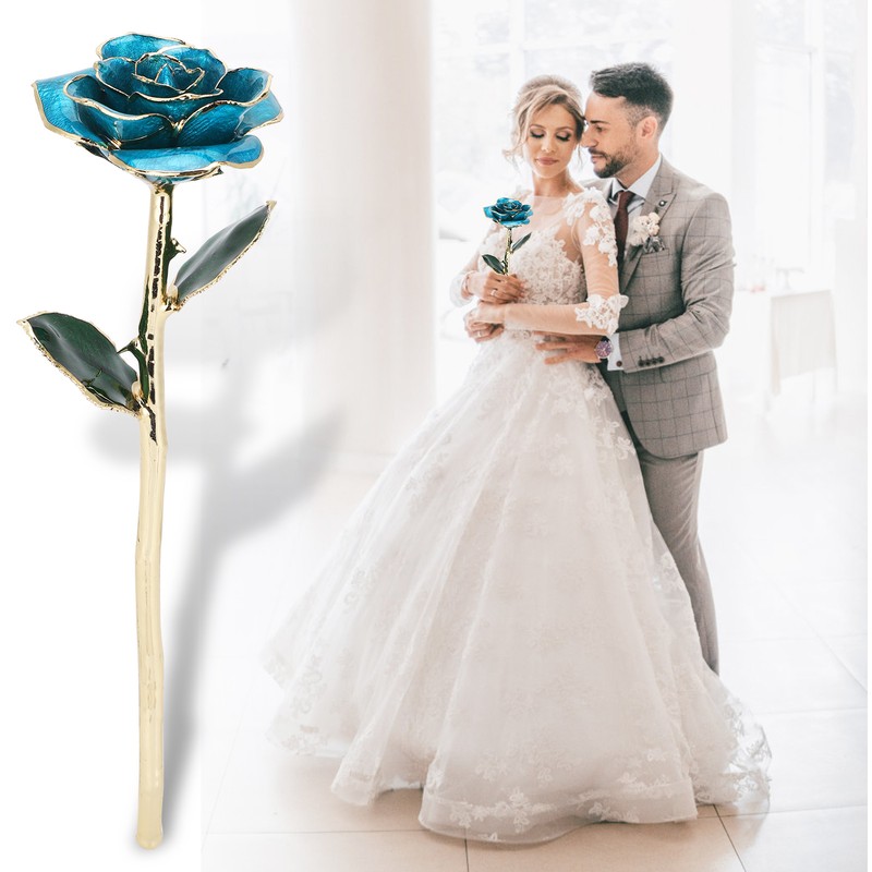 Gold Dipped Rose 24k Creative Girlfriends Wife Valentine's Day Gift