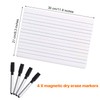 MAKELLO Small White Board A4 Dry Erase Board for Kid,