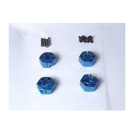arumikuranpu Hex Wheel Hub (for Tamiya Tt – 01 02) 6 mm Wide Blue
