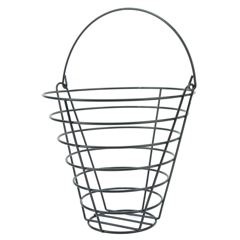 Golf Ball Storage Basket Metal Lightweight Large Capacity Basket Container