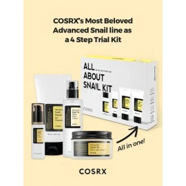 Kit de Cuidado Cosrx All Snail de Viaje para Piel Mixta, con Baba de Caracol                                                                          