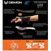 Demon United Flexmeter Double Sided Wrist Guards Integrated D3O Impact
