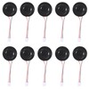 ALMOCN 10pcs 1W 8Ohm Round Internal Magnet Mini Loudspeaker MP3