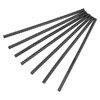 SHEUTSAN 30PCS 12 Inch Rebar Stakes, Black Round Rebar Ground