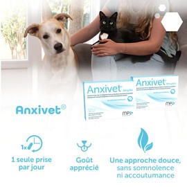 MP Labo Anxivet Dog and Cat (500 MG 56 IU, 30 Capsules)