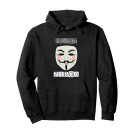 Project Zorgo Anonymous Mask Hacker Pullover Hoodie