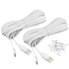 Smays 2-Pack 30 ft Extension Cable for Ring Pan-Tilt Indoor