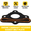 LS Camshaft Retainer Plate Gasket Bolt Kit Compatible with Chevy