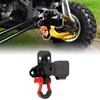 WeiSen 2" Rear Towing Trailer Receiver Hitch with 3/4" D-ring