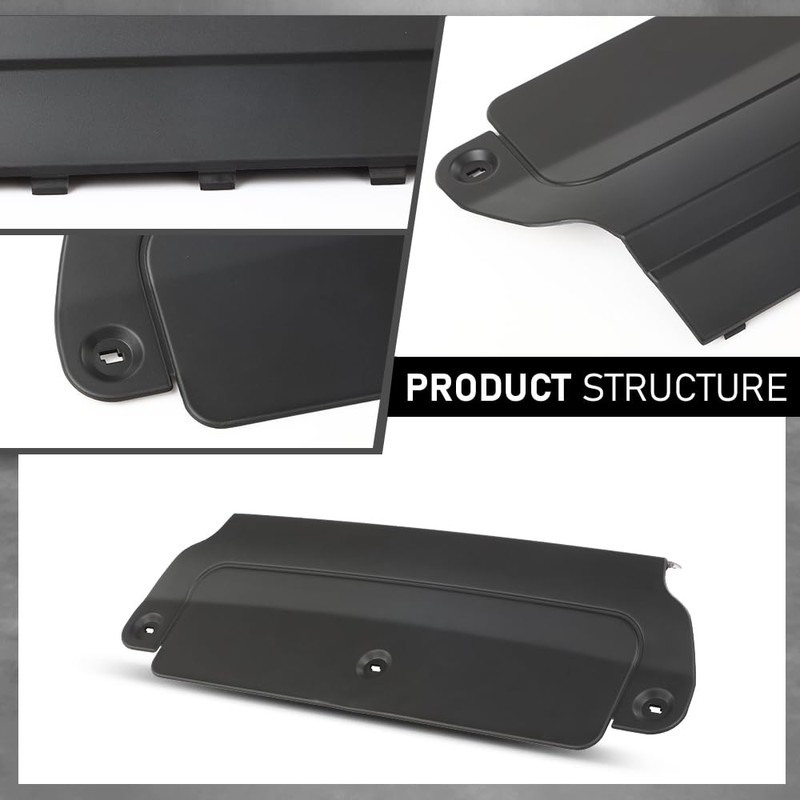 G-PLUS Rear Bumper Hitch Receiver Cover Tow Eye Compatible with