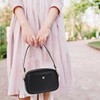 Purse Strap, Black Leather Bag Shoulder Handbag Handle Strap Replacement