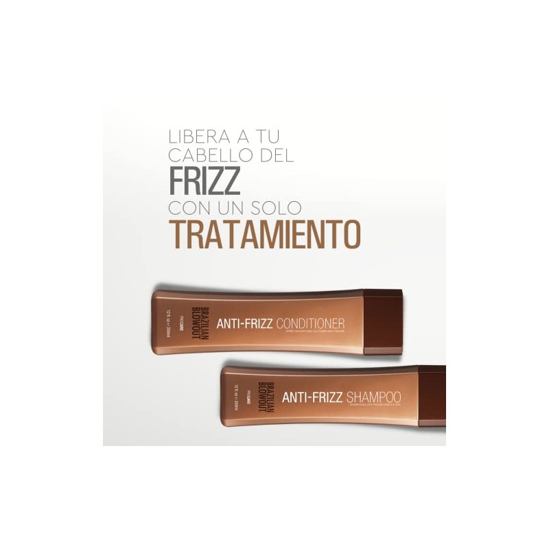 Brazilian Blowout Anti-Frizz Shampoo & Conditioner,2 count (Pack of 1)