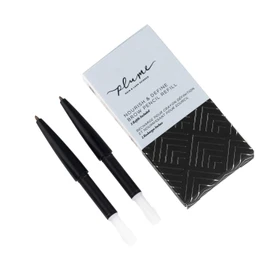 Plume Science Nourish & Define Brow Pencil Refill (2 x 5 ml) (Endless Midnight)