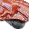 Premium Leather OWB Paddle Holster with Open Top Fits, Taurus