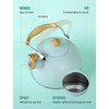 Tea Kettle, BELANKO 85 OZ / 2.5 Liter Whistling Tea