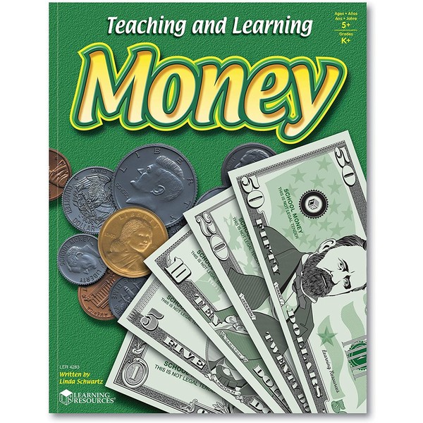 Learning Resources Teaching and Learning Money Activity Book, Counting/Sorting, Grades 4+,Multicolor