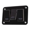 3 Gang Rocker Switch Panel Waterproof Pre Wired Aluminum Alloy