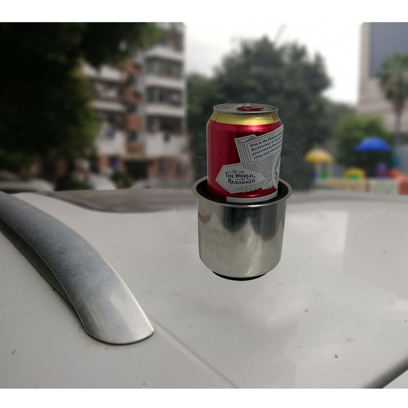 Pmsanzay Horizontal Mounting Magnetic Cup Holder Beverage Holder Drink Holder-