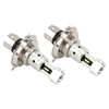 2 Pcs 100W H4 LED Motorcycle Headlight Bulb 360 Degree