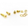 Huzstar M3 M4 M5 Phillips Brass Countersunk Head Machine Screws