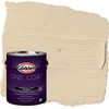 Glidden Exterior Paint + Primer: Beige/Almond Cream, One Coat, Semi-Gloss,