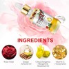 "plomala "Aceite facial con vitamina E, aceite de rosa con