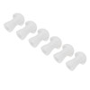 30pcs Hearing Amplifiers Eartips Soft Silicone White Accessories Replacement Earbud