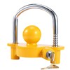 Trailer Hitch Security Lock,U-Shaped Universal Ball Hitch Lock,Hitch Security Adjustable