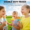 Zvvastnz Silicone Popsicle Holder and Sleeves, Reusable Ice Pop Sleeves