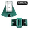 ABUSA Heavy Duty Swing Sets Brackets Including 2 Green A-Frame