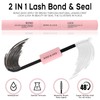Individual Eyelashes Kit, 392Pcs 4 Styles D Curl Mix9-16mm Soft