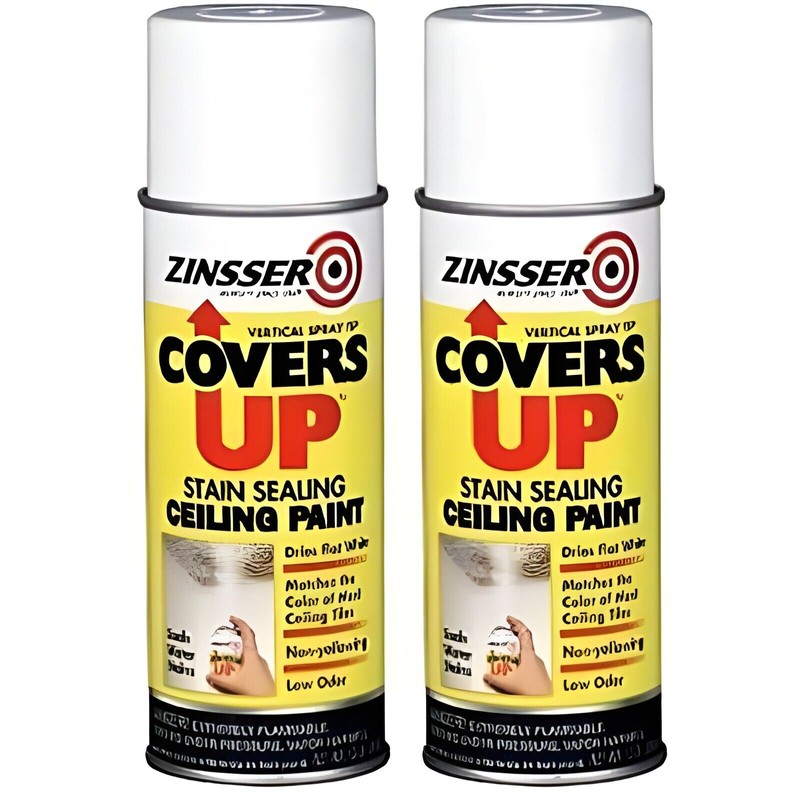 Rust-Oleum Corporation Zinnser 03688 Covers Up Stain Sealing Ceiling Paint,
