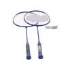SG8010 2 Player Badminton Racquets Set Lightweight Fiber Double Rackets