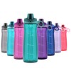 Pogo plástico sin BPA Botella de Agua con Tapa de