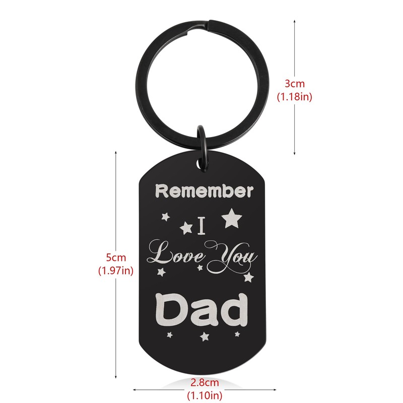 BLThing Father's Day Gifts for Dad - Keychain for Dad