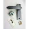 Global Door Controls TH1100-LH2-AL Aluminum Store Front Lever Handle, Left Hand