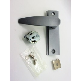 Global Door Controls TH1100-LH2-AL Aluminum Store Front Lever Handle, Left Hand