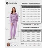 PINSPARK Two Piece Sets for Women 2024 Long Sleeve Lounge