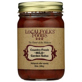 LOCAL FOLK FOODS Mild Country Fresh Garden Salsa, 12 OZ