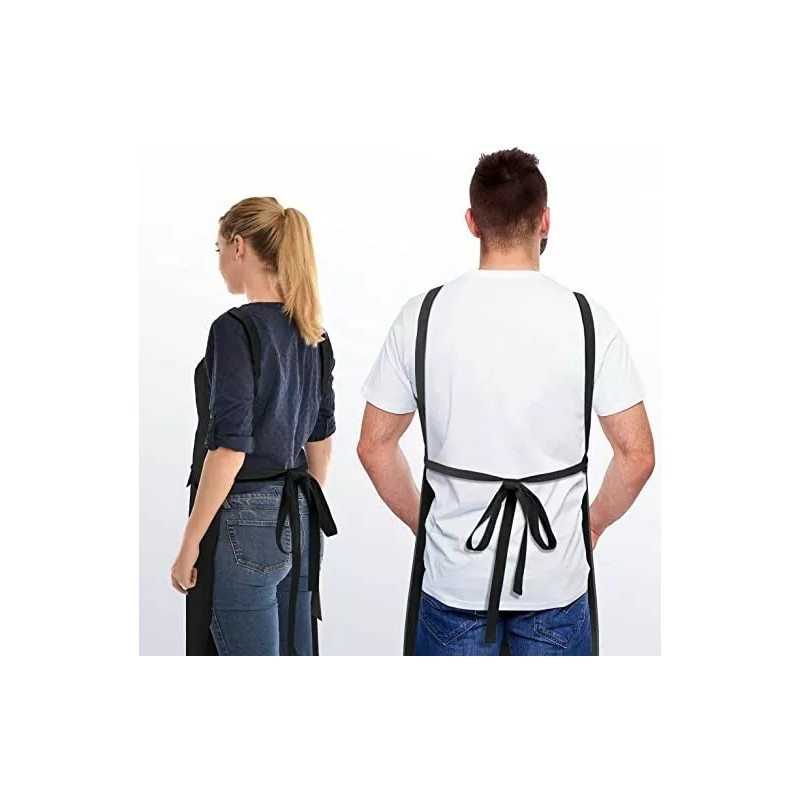 TICONN Heavy Duty Waxed Canvas Apron, 16oz Thick Canvas Multi-Functional